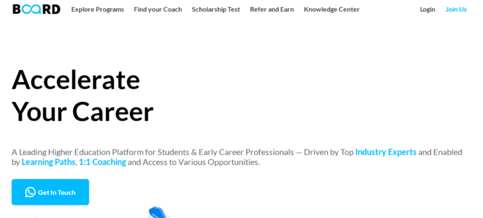 Ed-Tech Board Infinity Launches 1:1 Post-Higher Education Career Coaching & Skill Tutoring Marketplace Ed-Tech Board Infinity Launches 1:1 Post-Higher Education Career Coaching & Skill Tutoring Marketplace