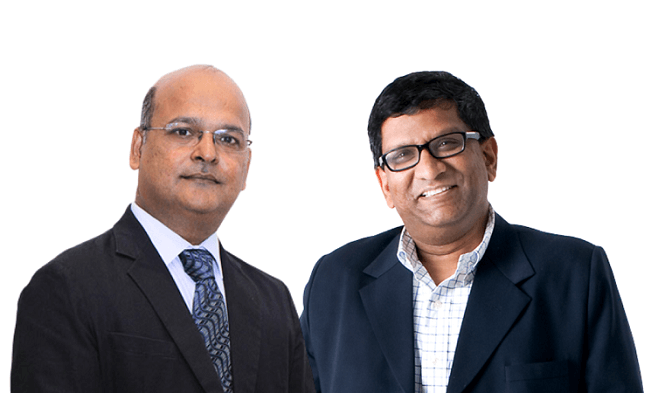 L-Anil Joshi & R- Bhaskar Majumdar